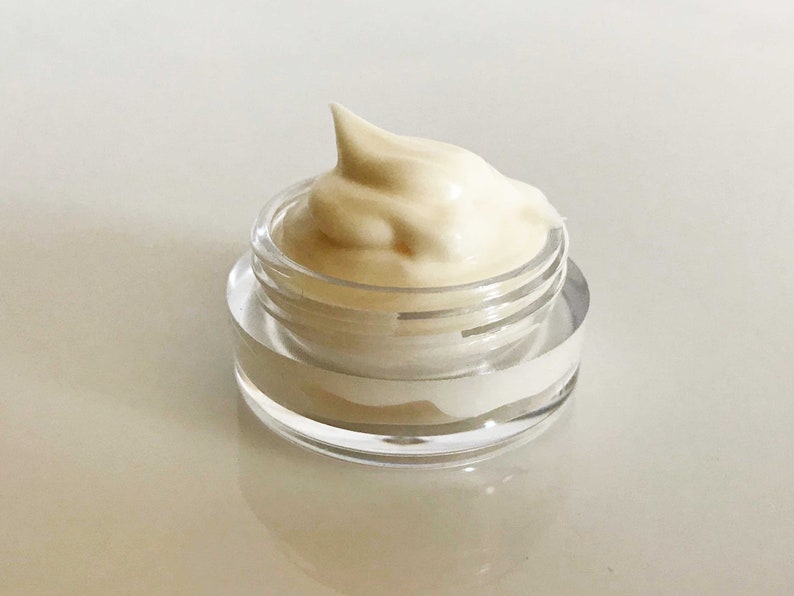 Night Cream Sample with chamomile, natural face cream, chamomile cream, facial cream for mature skin, natural moisturizer, skin moisturizer image 2