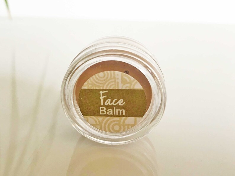 Tinted face cream 1/2oz, mineral face balm, natural tinted cream, cream foundation, mineral makeup, natural makeup, mineral cream foundation image 6