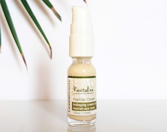 Peptide Anti-Aging Eye Serum: Tightening Eye Cream with Sea Kelp and Micro-Algae (0.5oz)