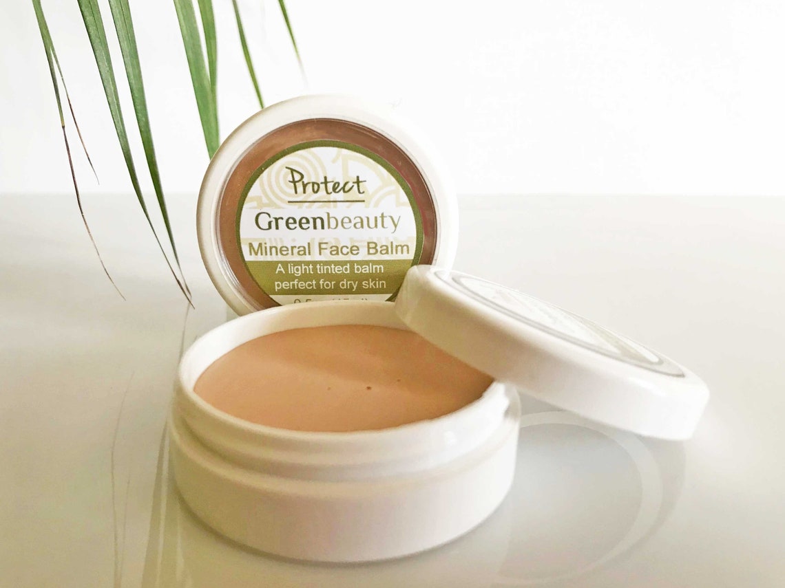 Tinted Face Cream 1/2oz Mineral Face Balm Natural Tinted Etsy