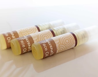 Anti-Aging Face Oil Serum Sample: Hydrating Dry Skin Treatment