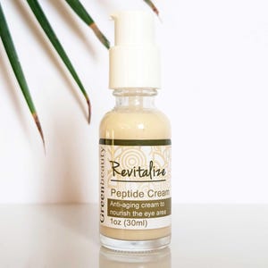 Peptide Anti-Aging Eye Cream: Natural Hydrating Serum (1oz)