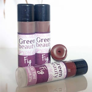 Sheer Fig Lip Tint: Natural Mineral Lip Balm