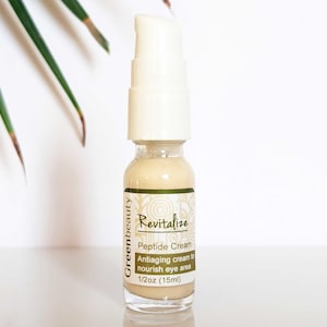 Peptide Anti-Aging Eye Cream: Natural Face Serum (1/2oz)