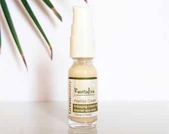 Peptide Eye Cream: Natural Anti-Aging Serum for wrinkles and fine lines (0.5oz)