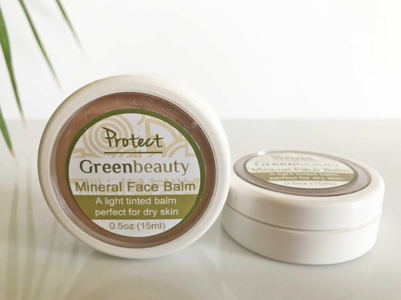 Tinted Face Cream 1/2oz Mineral Face Balm Natural Tinted Etsy