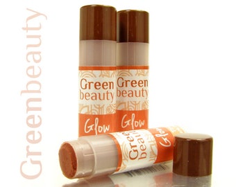 Tinted lip balm, Glow, lip tint, natural lip balm, sheer lip color, tinted balm, natural cosmetics, natural makeup, lip treatment, YLBB