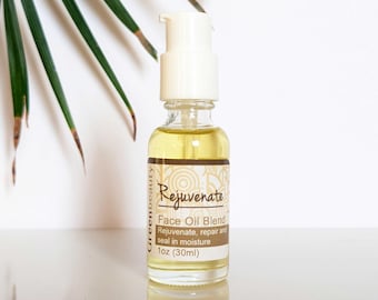 Anti-Aging Face Oil Serum: Hydrating Dry Skin Treatment (1oz)
