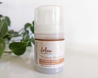 Medium Tinted Face Moisturizer: Sheer Coverage, Natural Glow (1.7oz)