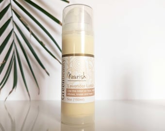 Lavender Foot Cream: Natural Moisturizer for Heels, Hands and Elbows (5oz)