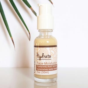 Face moisturizer serum 1oz, hyaluronic acid moisturizer, hyaluronic acid face cream, face moisturizer for dry skin, hydrating serum, lotion