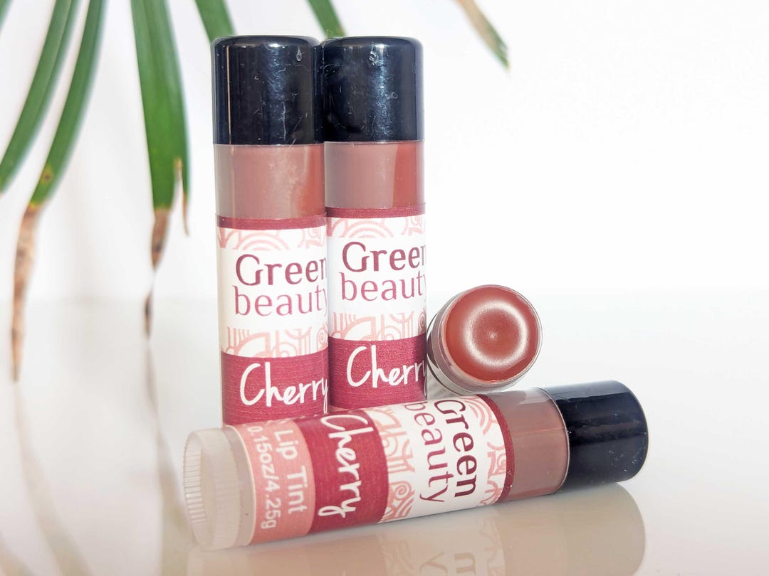 Moisturizing Lip Color, Cherry, Natural Lip Tint, Colored Lip Balm ...