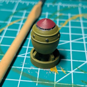 Fallout Mini Nuke Keychain STL