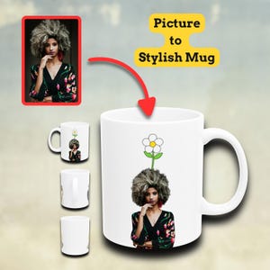 Taza de Pareja Personalizada – Regalo Romántico Personalizado – Agrega tu Foto para Crear una Taza Única para Aniversario, Boda o San Valentín