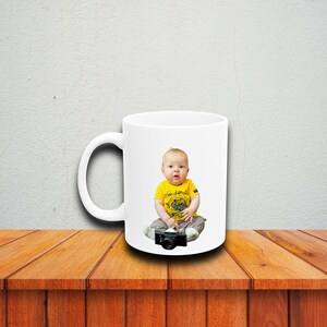 Taza de amor personalizada - Taza con foto de pareja personalizada - Idea de regalo de aniversario, San Valentín o boda para él, ella, esposo o esposa