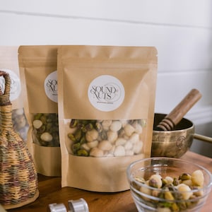 2 Pack Organic Macadamia & Pistachio Nuts – Snack Gift Set | Sound Nuts