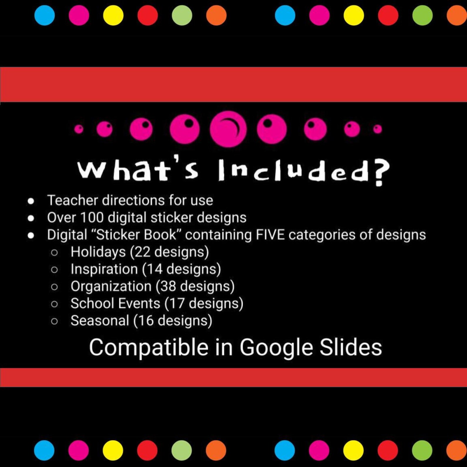 DIGITAL Stickers for GOOGLE Slides Use with a Digital Etsy