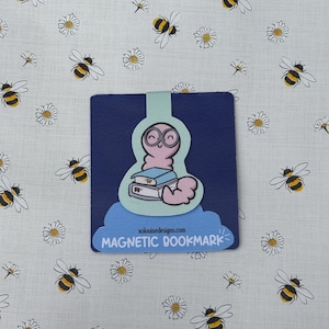 Bookworm Magnetic Bookmark