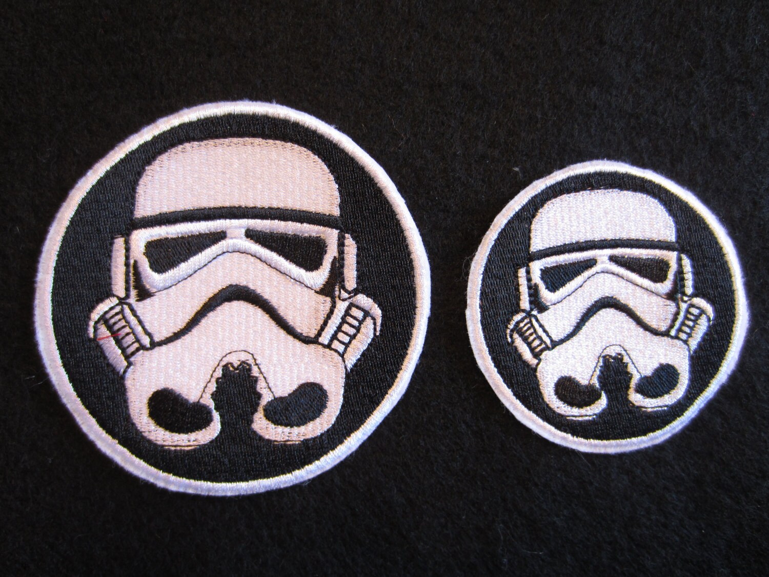 star wars patch card