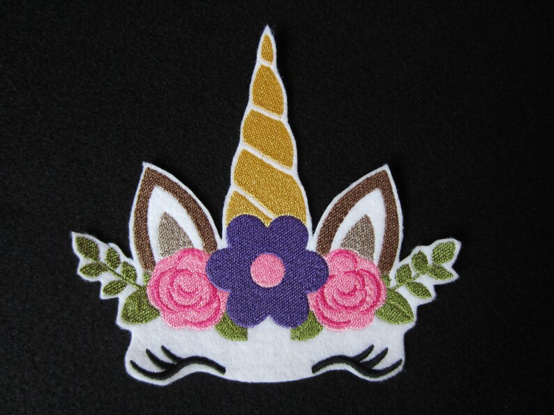 Unicorn Applique Unicorn Iron On Patch Childrens Patch Unicorn Patch Unicorns Girl Patch Children Unicorn Iron On Patch