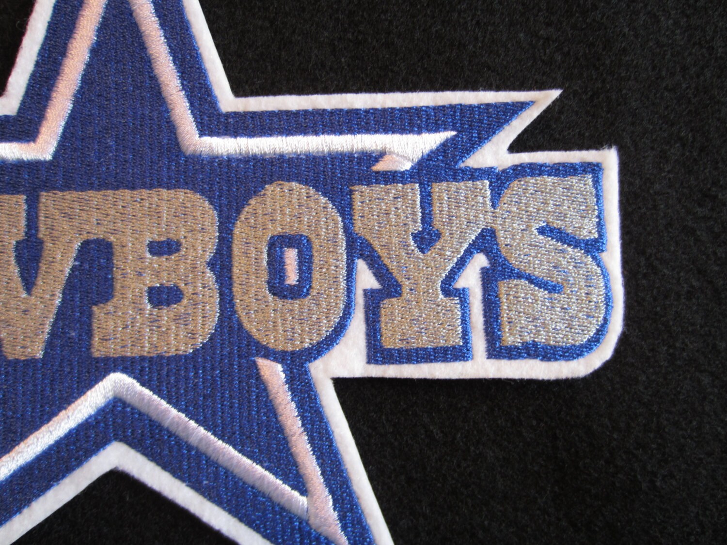 Embroidered Dallas Cowboys Logo, Iron On Patch, Iron On Cowboys Logo, Dallas Cowboys from ...