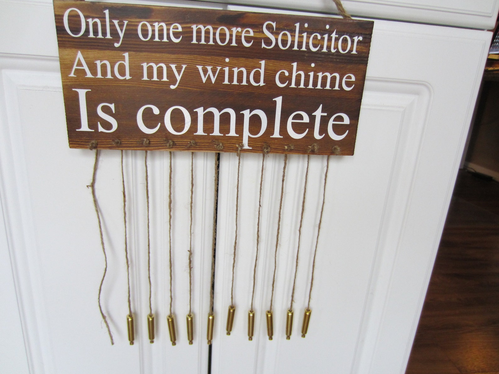 Wooden Sign Wood Sign Solicitor Sign Wind Chime Sign One Etsy Ireland