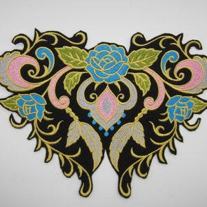 Embroidered Applique Patch, Southwestern Patch, Jacket Patch, Vest Patch, Biker Patch