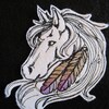 Iron on Winged Athletic Shoe Patch, Shoe Patch, Athletic Shoe With ...