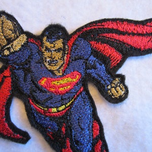 Embroidered Superman Iron On Patch Iron On Patch Superman Superman Embroidered Superman Iron On Patch Iron On Patch Superman Superman