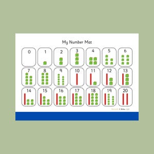 Number Mat 0-20 | Homeschool, Classroom & SEN-Friendly Resource