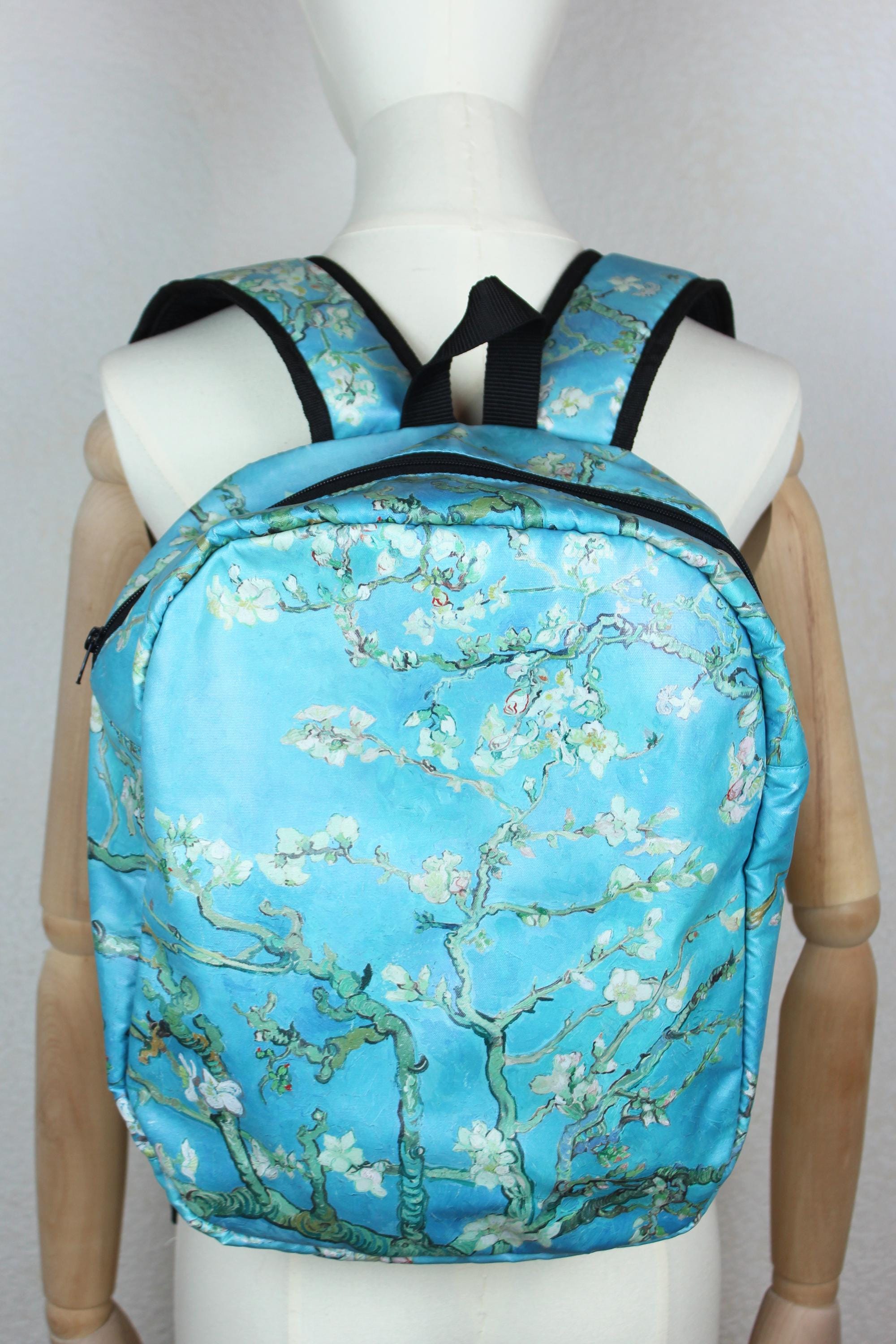 Van Gogh, amandier en fleur Van Gogh, impression Van Gogh, sac à dos amandier en fleur, sac Van Gogh, impressions d'art célèbres