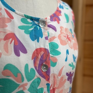 1980’s Floral Sundress