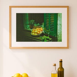 Oranges in a Bowl Wall Art, Kitchen Decor, Vintage Photo Print, Orange Poster, Digital Download, Printable