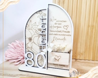 Wooden decoration SVG stand with box | Laser file engraving | DIY wooden gift | Digital SVG file laser cut | Gift gift | Birthday