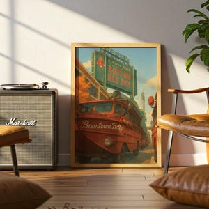Stampa di baseball del Fenway Park / Poster della carta dei Red Sox / Poster sportivo / Arte murale per corridoio / Stampa per soggiorno / Regalo per la nuova casa / Anniversario di matrimonio su carta