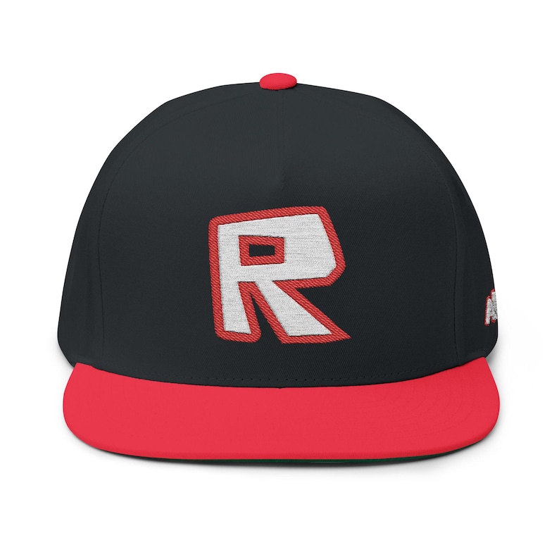 Hat with a R on the front featuring the guest hat worn on Roblox