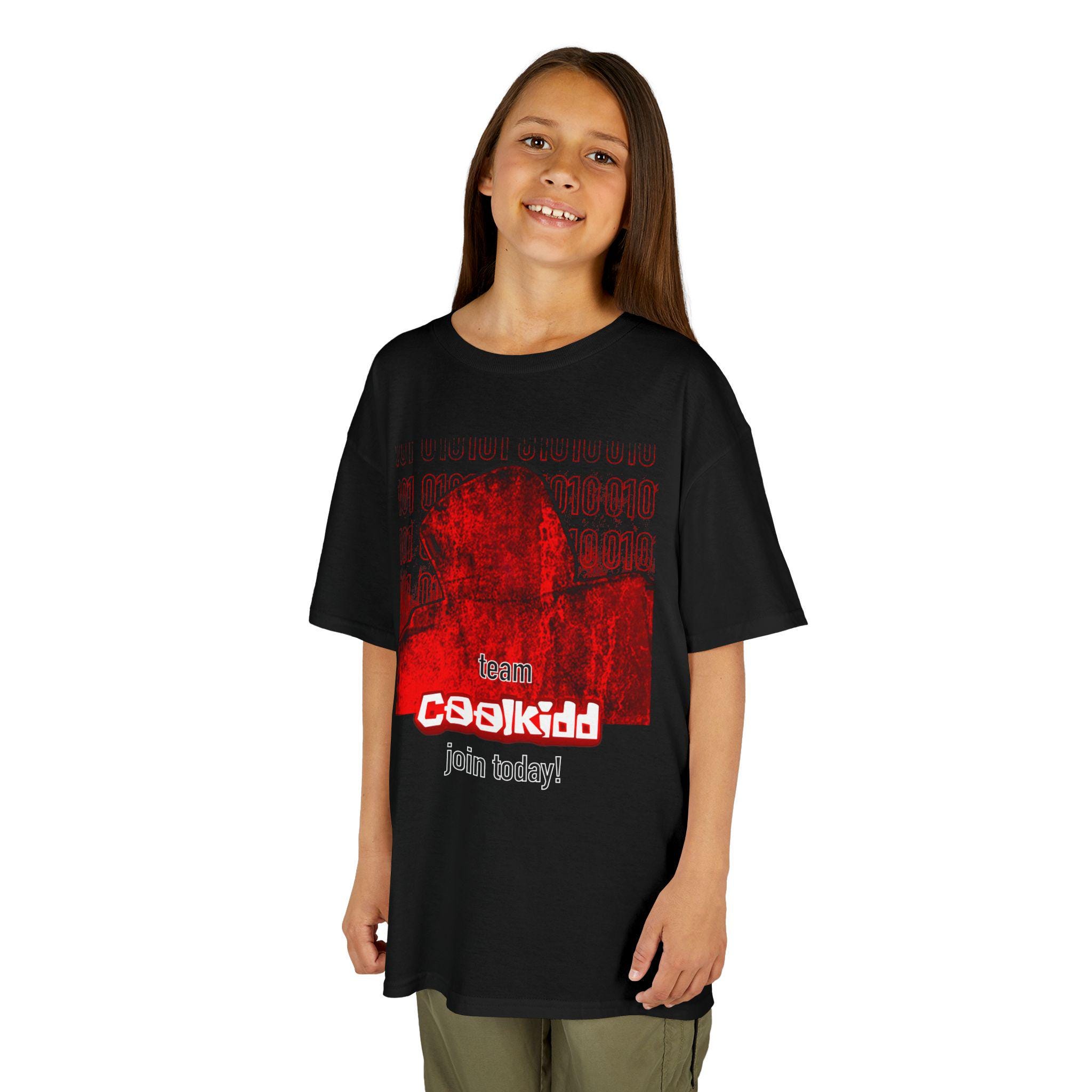 C00lkidd Tシャツ | キッズヘビーコットンTシャツ、コーディングシャツ
