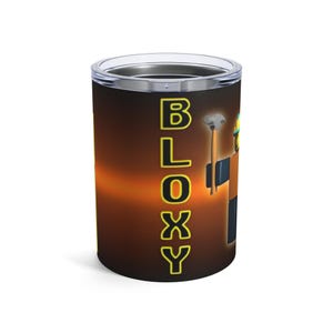 Roblox Bloxy Cola Tumbler 10oz | Roblox Gifts, Gaming Tumbler, Gamer Cup, Video Game Drinkware, Kids Birthday Present