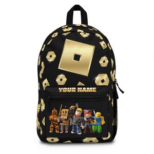 Robux Rucksack | Roblox Schultasche 1.3lbs, anpassbar | Zurück in der Schule