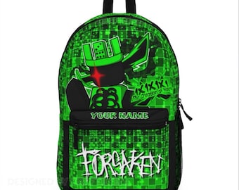 1x1x1x1 Rucksack | Coding Geschenk - Personalisierbar, 1.3lbs Schultasche | Roblox, die Verlassenen