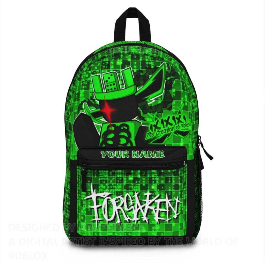 Discover Backpack | Coding Gift - Customizable, School Bag | Roblox, Forsaken