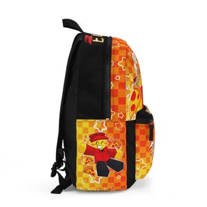 Elliot's Pizza Rucksack | Pizza Liebhaber Geschenk - Personalisierbar, 1.3lbs Schultasche | Roblox, die Verlassenen Bild 2