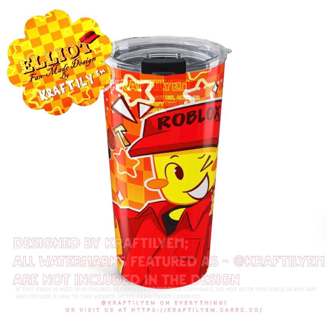 Elliot's Pizza Tumbler 20oz | Pizza Lover Gift - Stainless Steel