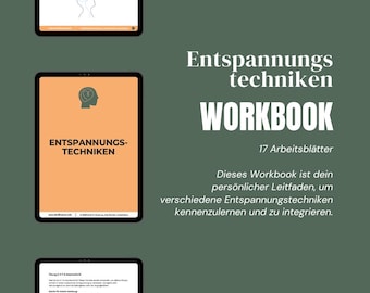 Relaxation techniques worksheets