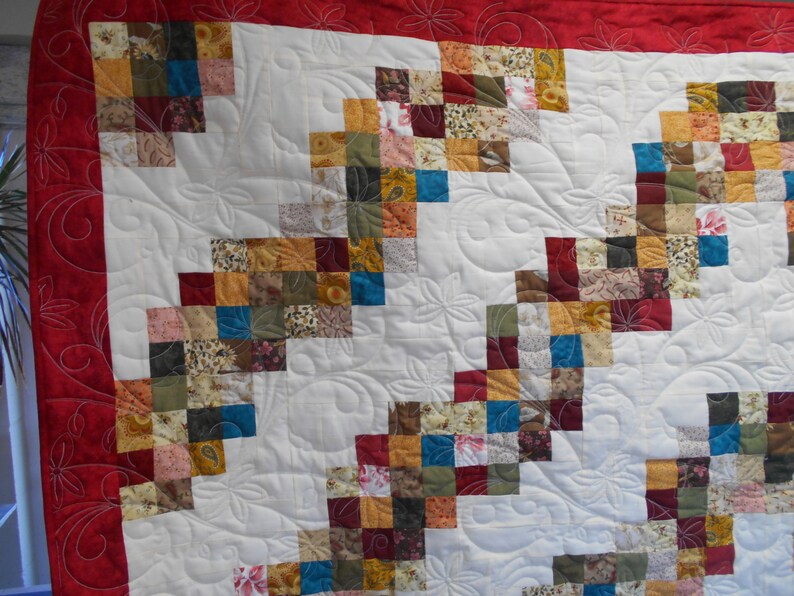 Log Cabin Quilts for Sale Handmade Quilt for Sale Cotton Etsy