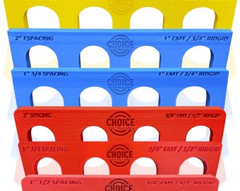 Choice Electrician’s Conduit Spacer Combo Pack – 6 Sizes