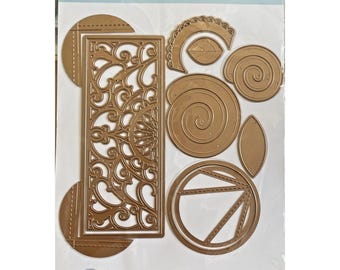 Spellbinders Dahlia Dimensional Doily Metal Die Amazing Paper Grace DOMAPG-APR21