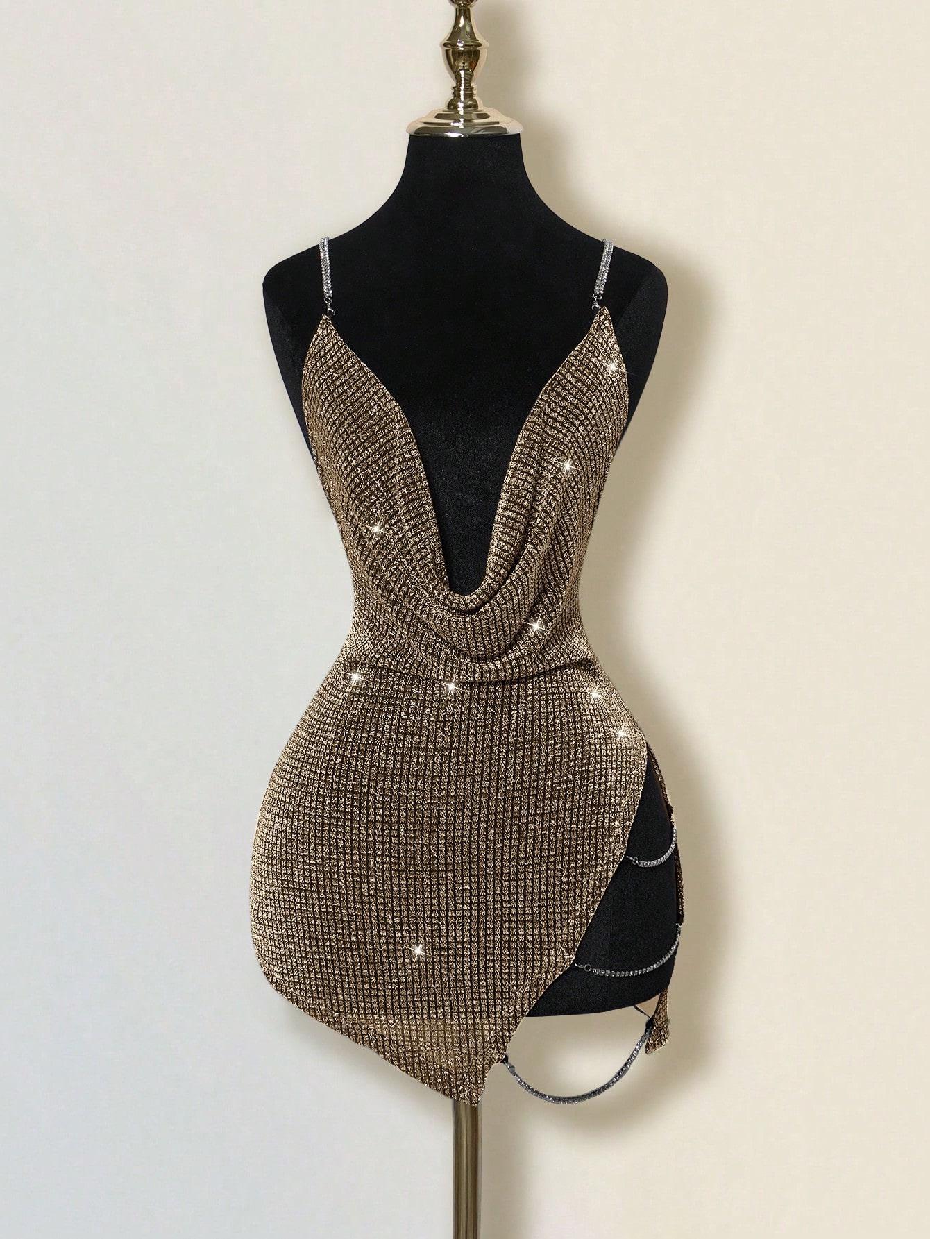 Sequin Chainmail Dress - Etsy