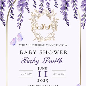 Bridgerton & Lady Whistledown Society Papers Customizable Invite - Baby shower, bridal shower, and other events!