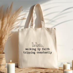Walking By Faith Tripping Constantly Shirt, Funny Faith Tee, Christian Humor Shirt, Comfort Colors T Shirt, Gift Idea, Up to 4XL image 7